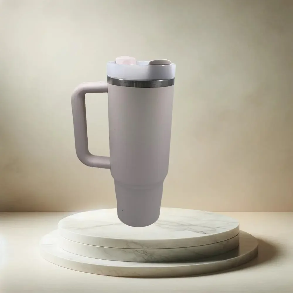 🌸 Stanley Quencher H2.0 FlowState™ 30oz Tumbler – Rose Quartz 2.0 💧✨ - Picture 2 of 2